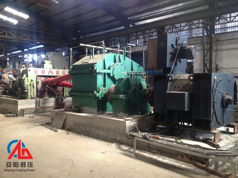 120mm Grinding steel ball skew rolling machine production line in Indonesia